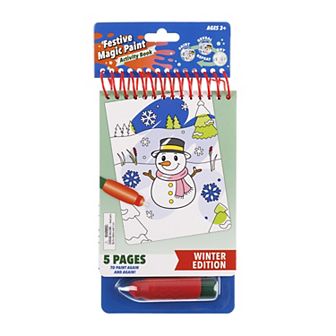 Pulsar Festive Magic Paint Activity Book - Winter Water Reveal Edition