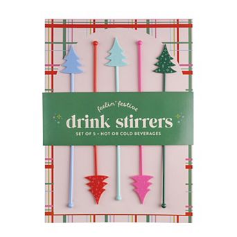 Pulsar Holiday Tree Drink Markers Set of 5
