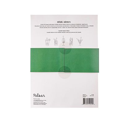 Pulsar Holiday Tree Drink Markers Set of 5