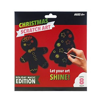 Pulsar Holiday Magic Scratch Art Activity Kit