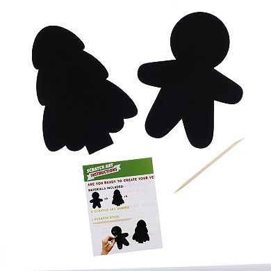 Pulsar Holiday Magic Scratch Art Activity Kit