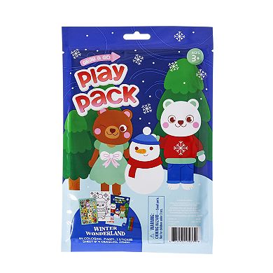 Pulsar Winter Wonderland 64-Page Coloring Book & Activity Pack