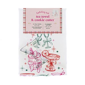 Pulsar Holiday Tea Towel & Cookie Cutter Set