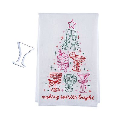 Pulsar Holiday Tea Towel & Cookie Cutter Set