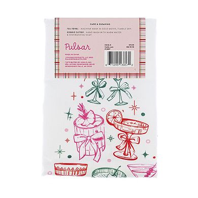 Pulsar Holiday Tea Towel & Cookie Cutter Set