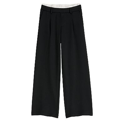 Girls 6-20 SO® Double Waist Pull-On Trousers in Regular & Plus Size