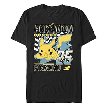 Big & Tall Pokemon Pikachu 25 Winner Graphic Tee