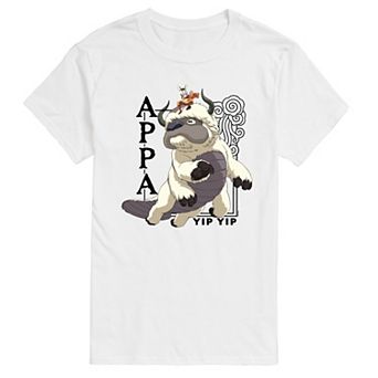 Men's Avatar: The Last Airbender Appa Yip Yip Graphic Tee