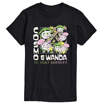 Men's The Fairly OddParents Cosmo & Wanda Graphic Tee