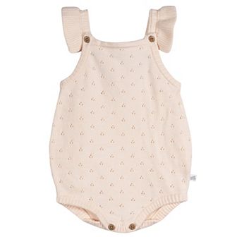 Baby Girl Just Born® Sweater Bubble Romper