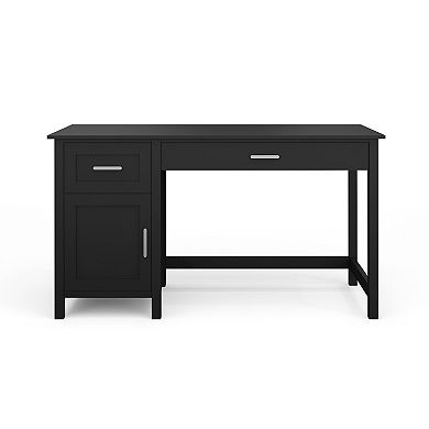 Martha Stewart Shaker Style Home Office Desk with Storage