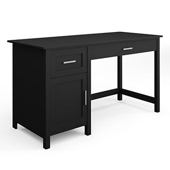 Martha Stewart Shaker Style Home Office Desk with Storage
