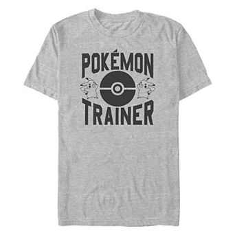 Big & Tall Pokemon Pikachu Trainer Graphic Tee