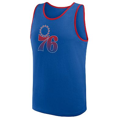 Men's Royal Philadelphia 76ers Unmatched Success Tank Top
