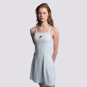 Women's�Lusso Light Blue Philadelphia Phillies Ciara Strappy Dress
