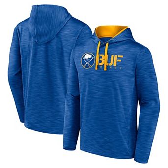 Men's Royal Buffalo Sabres Head Start Pullover Hoodie