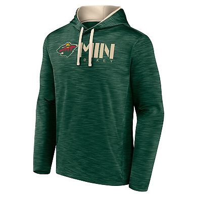 Men's Green Minnesota Wild Head Start Pullover Hoodie