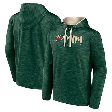 Men's Green Minnesota Wild Head Start Pullover Hoodie
