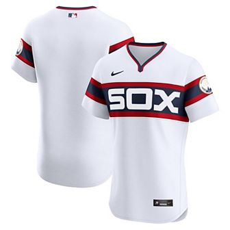 Men's Nike White Chicago White Sox Alternate Vapor Premier Elite Patch Jersey