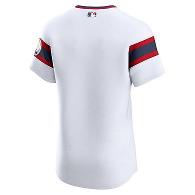 Men's Nike White Chicago White Sox Alternate Vapor Premier Elite Patch Jersey