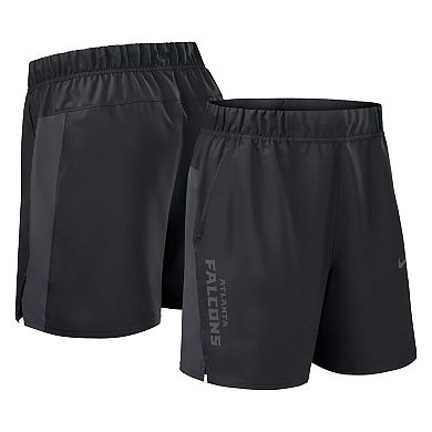 Men's Nike Black Atlanta Falcons Woven Victory Performance Shorts