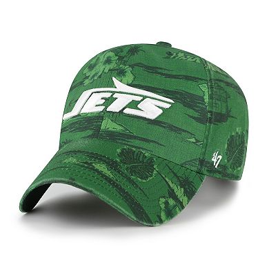 Men's '47 Green New York Jets Fiji Clean Up Adjustable Hat