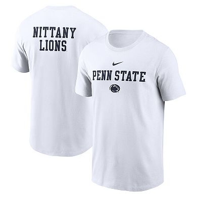 Men's Nike White Penn State Nittany Lions 2-Hit Stacked T-Shirt
