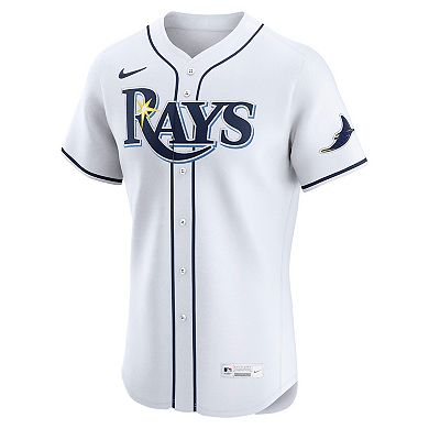 Men's Nike White Tampa Bay Rays Home Elite Jersey