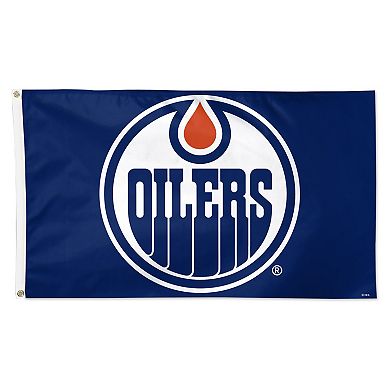 WinCraft Edmonton Oilers 3' x 5' Single-Sided Team Flag