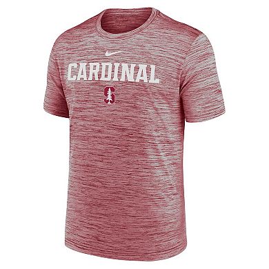 Men's Nike Cardinal Stanford Cardinal 2025 Sideline Velocity Performance T-Shirt