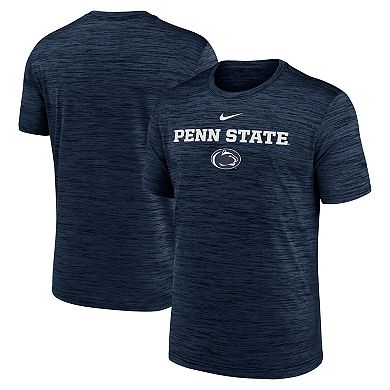 Men's Nike Navy Penn State Nittany Lions 2025 Sideline Velocity Performance T-Shirt