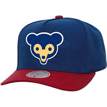 Unisex Mitchell & Ness Navy Chicago Cubs Basic Coop Pro Adjustable Hat