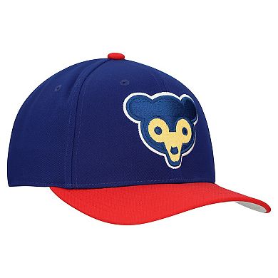Unisex Mitchell & Ness Navy Chicago Cubs Basic Coop Pro Adjustable Hat