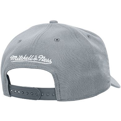 Unisex Mitchell & Ness Gray Chicago White Sox Basic Coop Pro Adjustable Hat