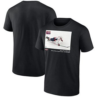 Men's Alexander Ovechkin Black Washington Capitals NHL All-Time Goals Leader T-Shirt