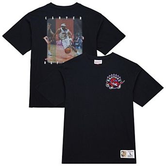 Men's�Mitchell & Ness Vince Carter Black Toronto Raptors Hardwood Classics NBA Legends T-Shirt