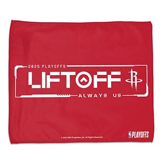 "WinCraft Houston Rockets 2025 NBA Playoffs 15"" x 18"" Rally Towel"