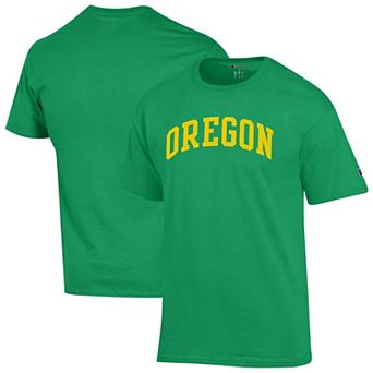 Men's Champion Green Oregon Ducks Basic Arch T-Shirt