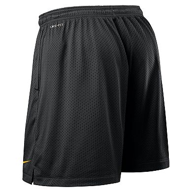 Men's Nike Black/Gold Iowa Hawkeyes 2025 Sideline Reversible Performance Shorts