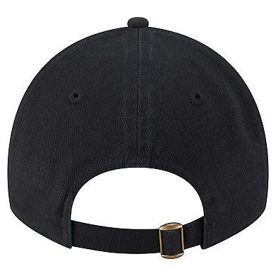 Women's New Era Black Pittsburgh Pirates Preppy Team 9TWENTY Adjustable Hat