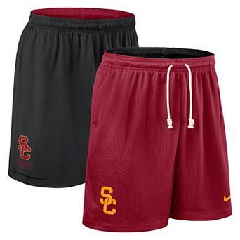 Men's Nike Cardinal/Black USC Trojans 2025 Sideline Reversible Performance Shorts