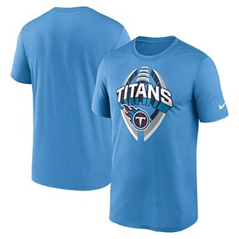 Men's Nike Light Blue Tennessee Titans Legend Icon Performance T-Shirt