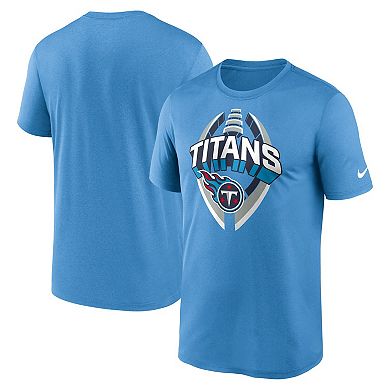 Men's Nike Light Blue Tennessee Titans Legend Icon Performance T-Shirt