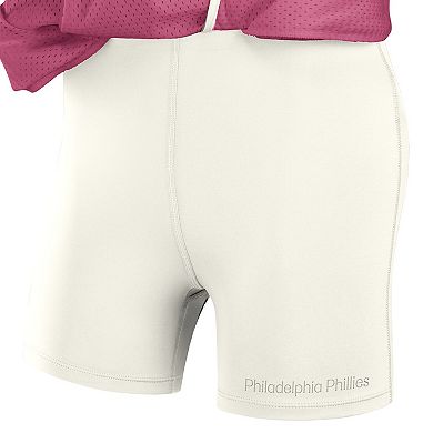 Women's Fanatics Pink Philadelphia Phillies Studio Wellness Skort