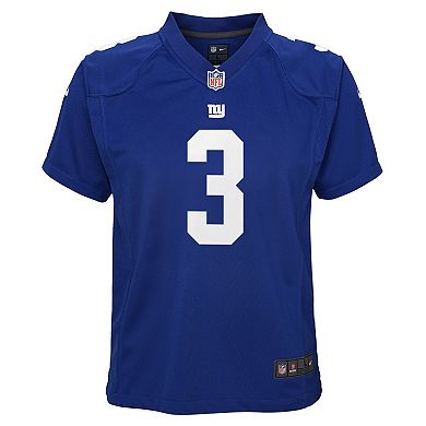 Youth Nike Russell Wilson Royal New York Giants Game Jersey
