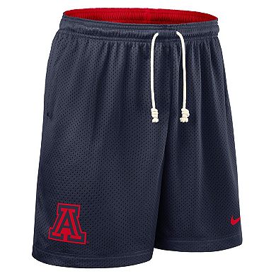 Men's Nike Navy/Red Arizona Wildcats 2025 Sideline Reversible Performance Shorts