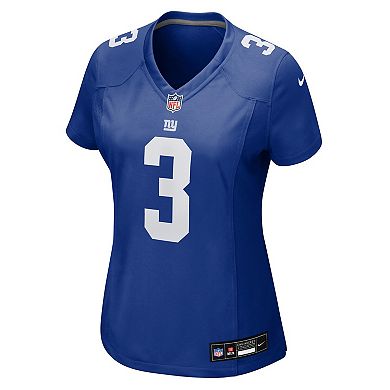 Women's Nike Russell Wilson Royal New York Giants Game Jersey