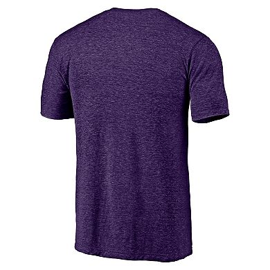 Men's Purple LSU Tigers Classic Primary Tri-Blend T-Shirt