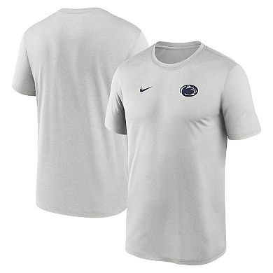 Men's Nike Gray Penn State Nittany Lions 2025 Sideline Small Logo Legend Dri-FIT T-Shirt