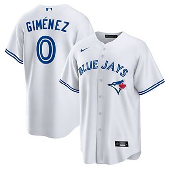 Men's Nike Andres Gimenez White Toronto Blue Jays Home Replica Jersey